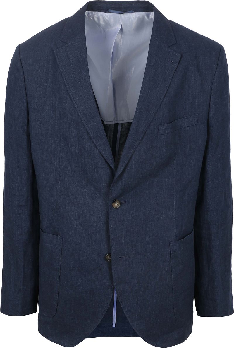 Steppin' Out Blazer Leinen Navy - Größe 56 günstig online kaufen