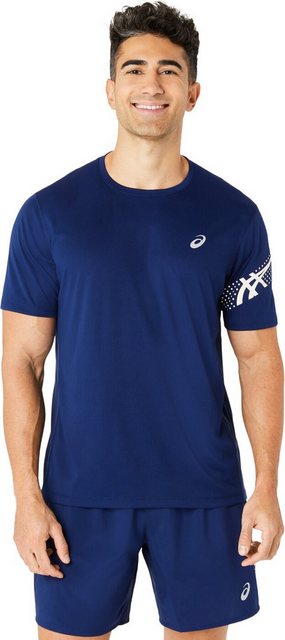 Asics Kurzarmshirt ICON SS TOP BLUE EXPANSE/BIRCH günstig online kaufen