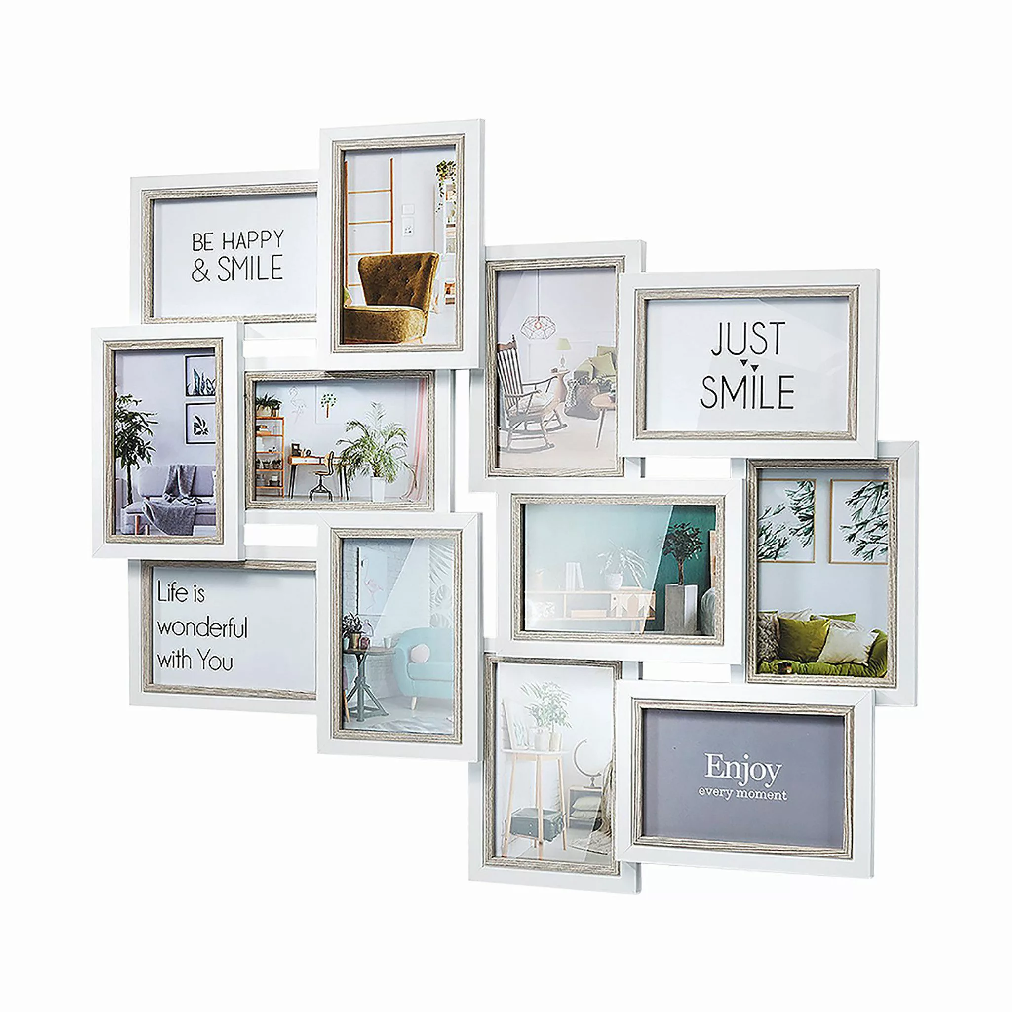 Kobolo Bilderrahmen Collage Bilderhalter Fotorahmen Holz günstig online kaufen