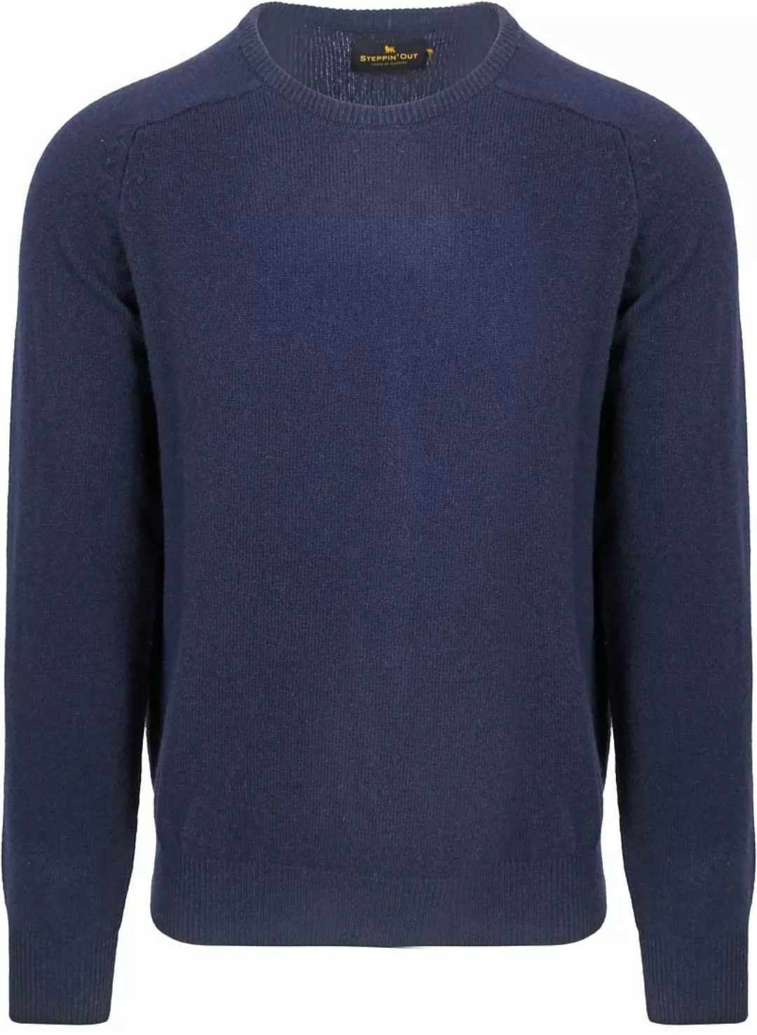 Steppin' Out Pullover Lammwolle Navy - Größe XL günstig online kaufen