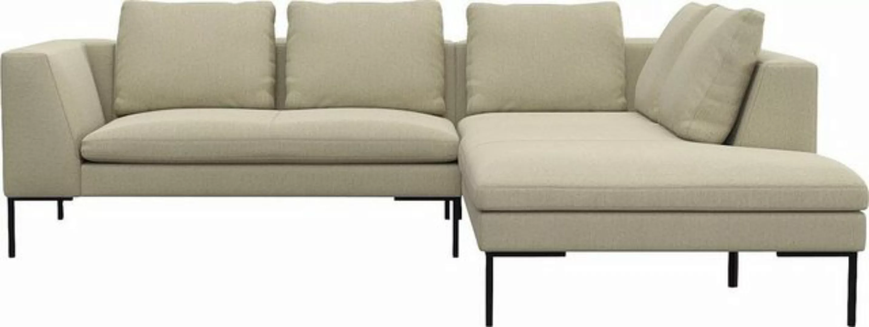 FLEXLUX Ecksofa "Loano, superbequemer Sitzkomfort durch Kaltschaum im Sitz, günstig online kaufen