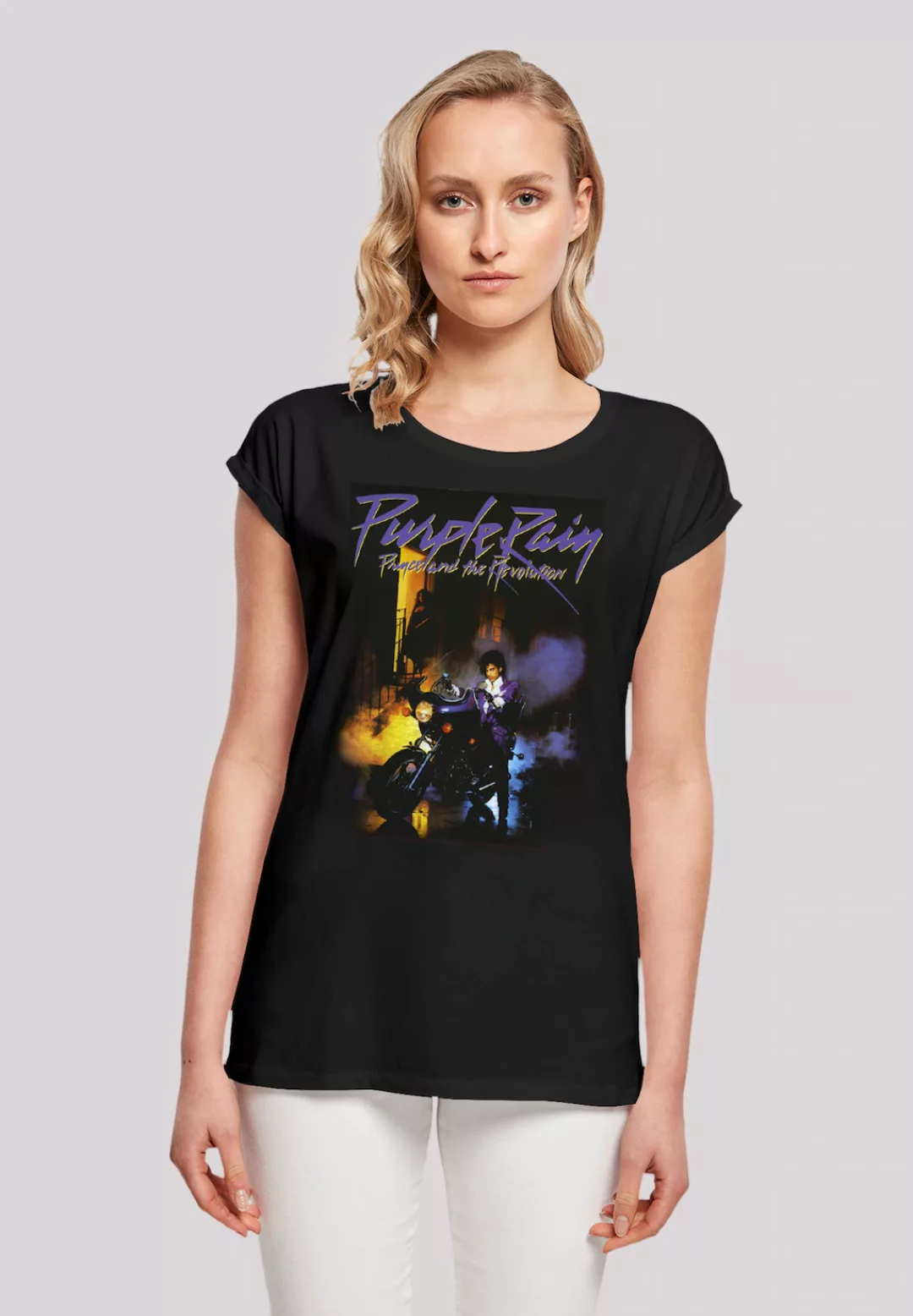 F4NT4STIC T-Shirt "Prince Musik Purple Rain", Premium Qualität, Rock-Musik, günstig online kaufen