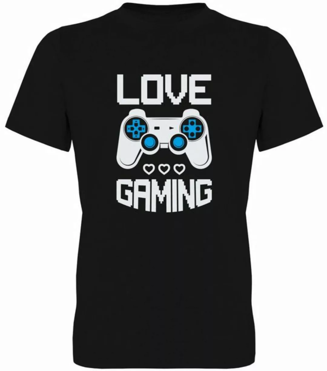 G-graphics T-Shirt Love Gaming Herren T-Shirt, mit Frontprint, mit Spruch / günstig online kaufen