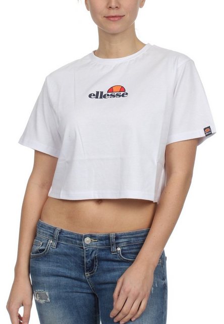 Ellesse T-Shirt Ellesse Damen T-Shirt Fireball Crop Top günstig online kaufen