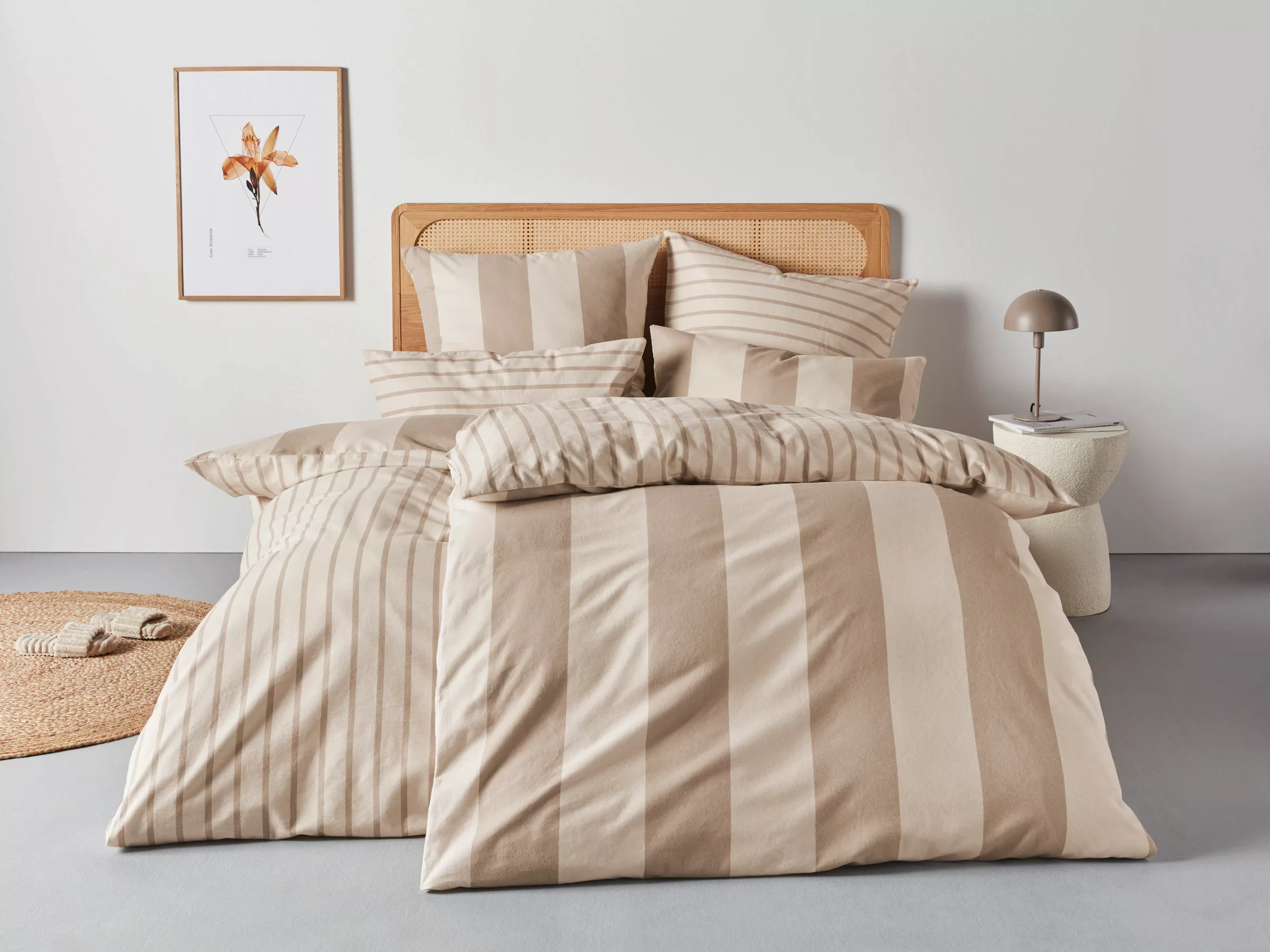 Schlafwelt, Wendebettwäsche »Sari«, aus 100% Baumwolle, Bettwäsche-Set Bibe günstig online kaufen