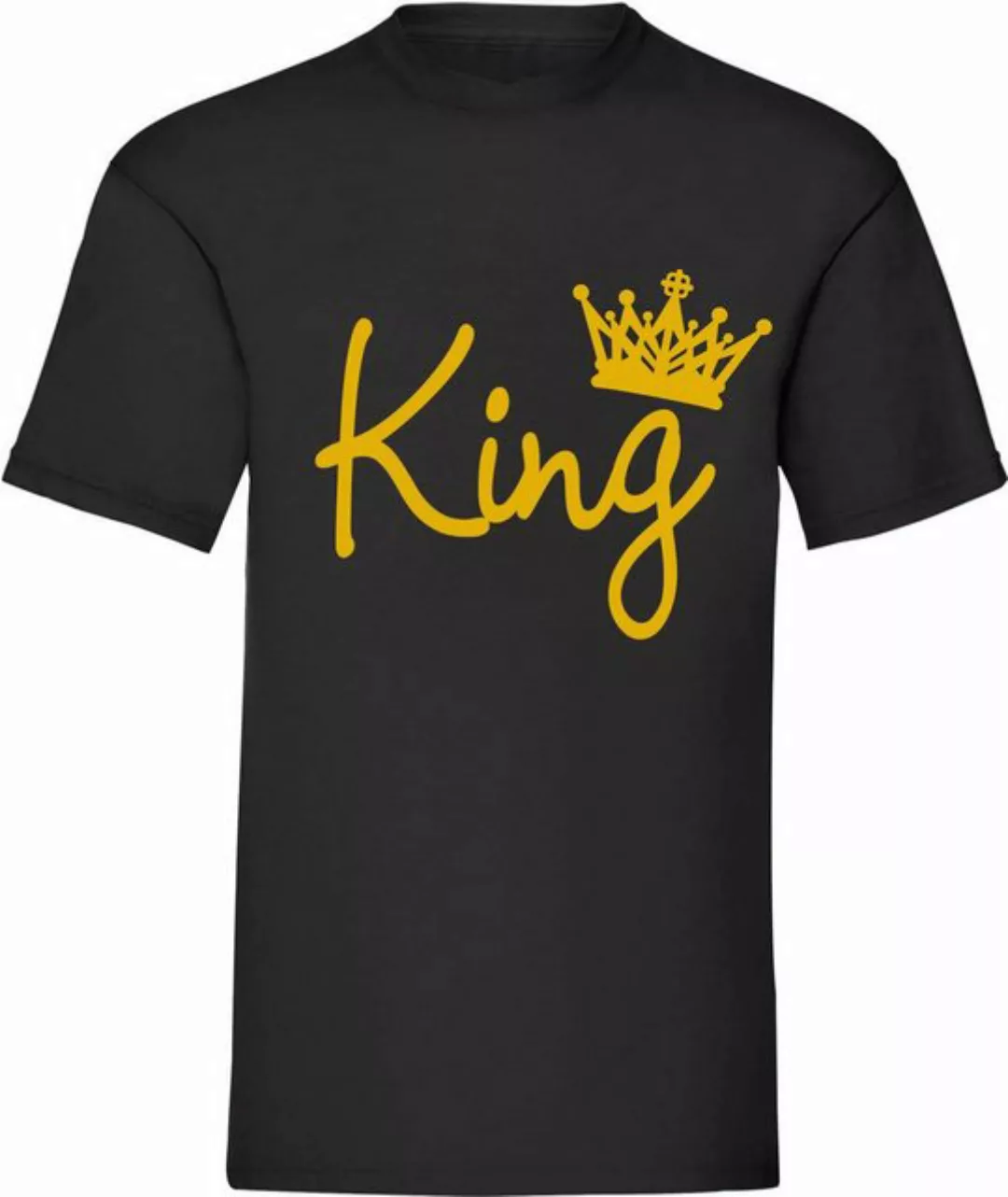 Banco T-Shirt King und Queen aus hochwertigen DTF Druck Unisex 100% Baumwol günstig online kaufen