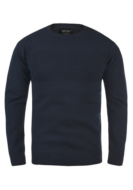 Indicode Strickpullover IDErnesto Strickpulli aus Feinstrick günstig online kaufen