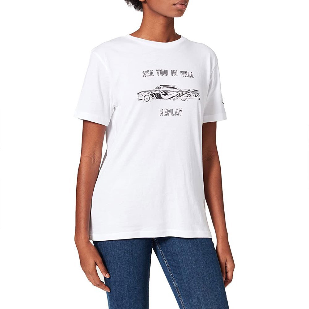 Replay W3510h.000.20994 T-shirt XL White günstig online kaufen