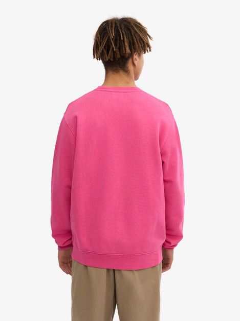 Bunter Standard-Pullover Dunkelrosa - Größe XL günstig online kaufen
