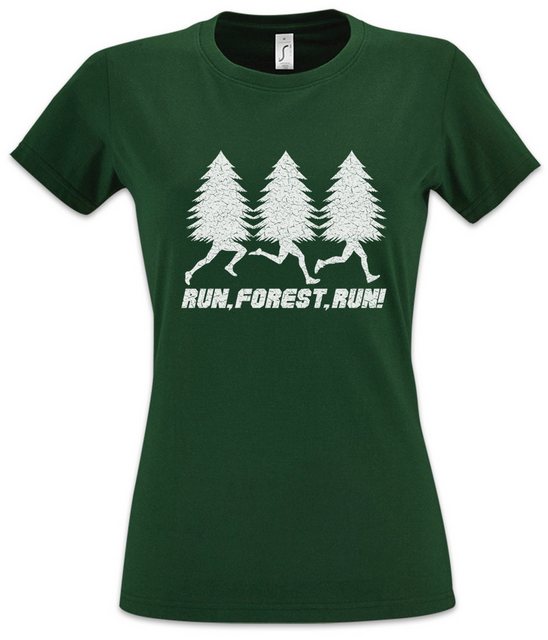 Urban Backwoods Print-Shirt Run Forest Run Damen T-Shirt Run Jäger Hunter S günstig online kaufen