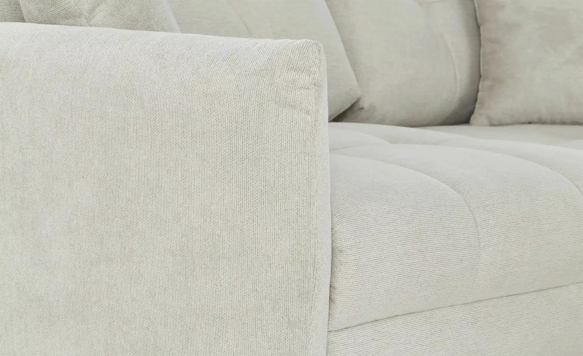 bobb Ecksofa  Amelia ¦ creme ¦ Maße (cm): B: 230 H: 92 T: 190.0 Polstermöbe günstig online kaufen