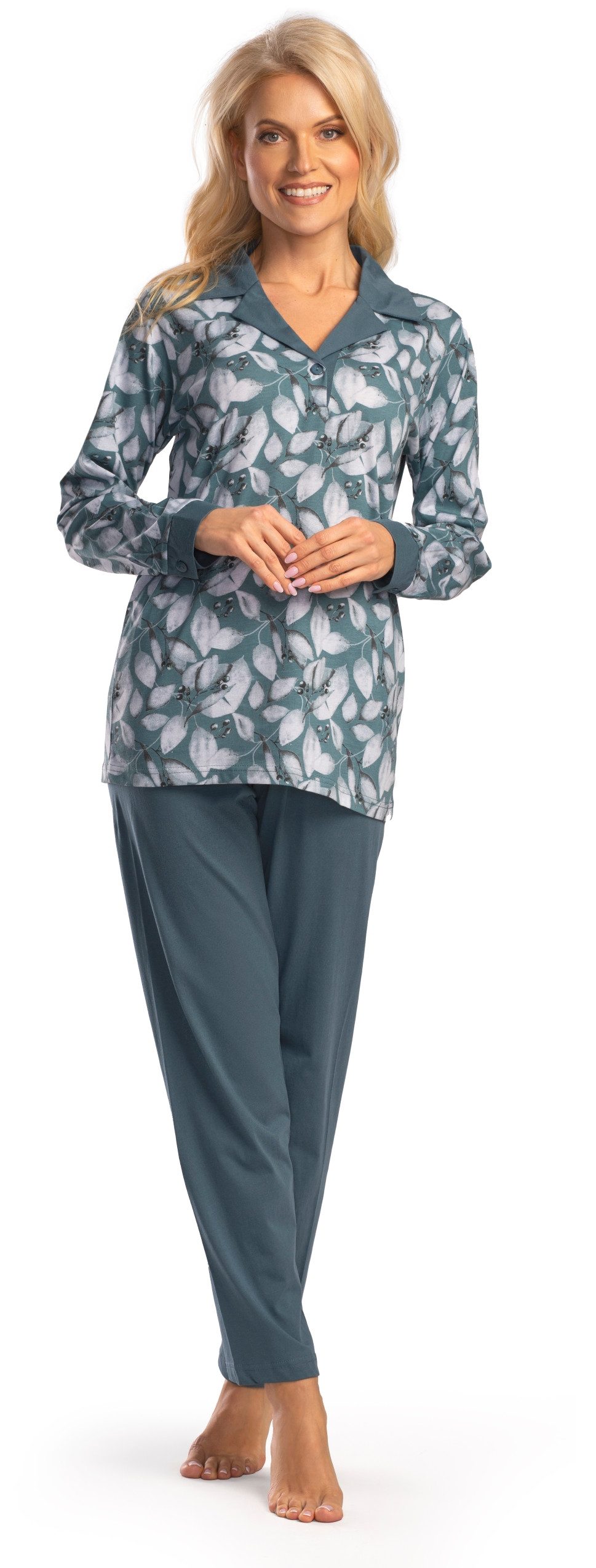 Consult-Tex Pyjama Damen Langarm Pjama, Schlafanzug günstig online kaufen