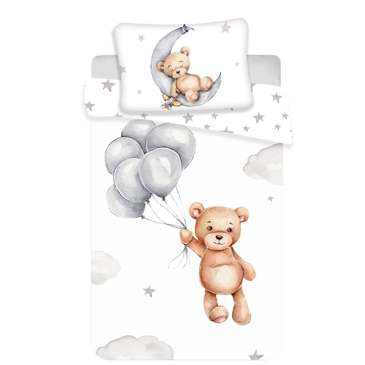 Kinderbettwäsche Teddybär, Renforcé, 2 teilig günstig online kaufen
