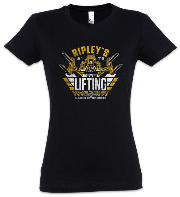 Urban Backwoods Print-Shirt Ripley's Power Lifting Damen T-Shirt Prometheus günstig online kaufen