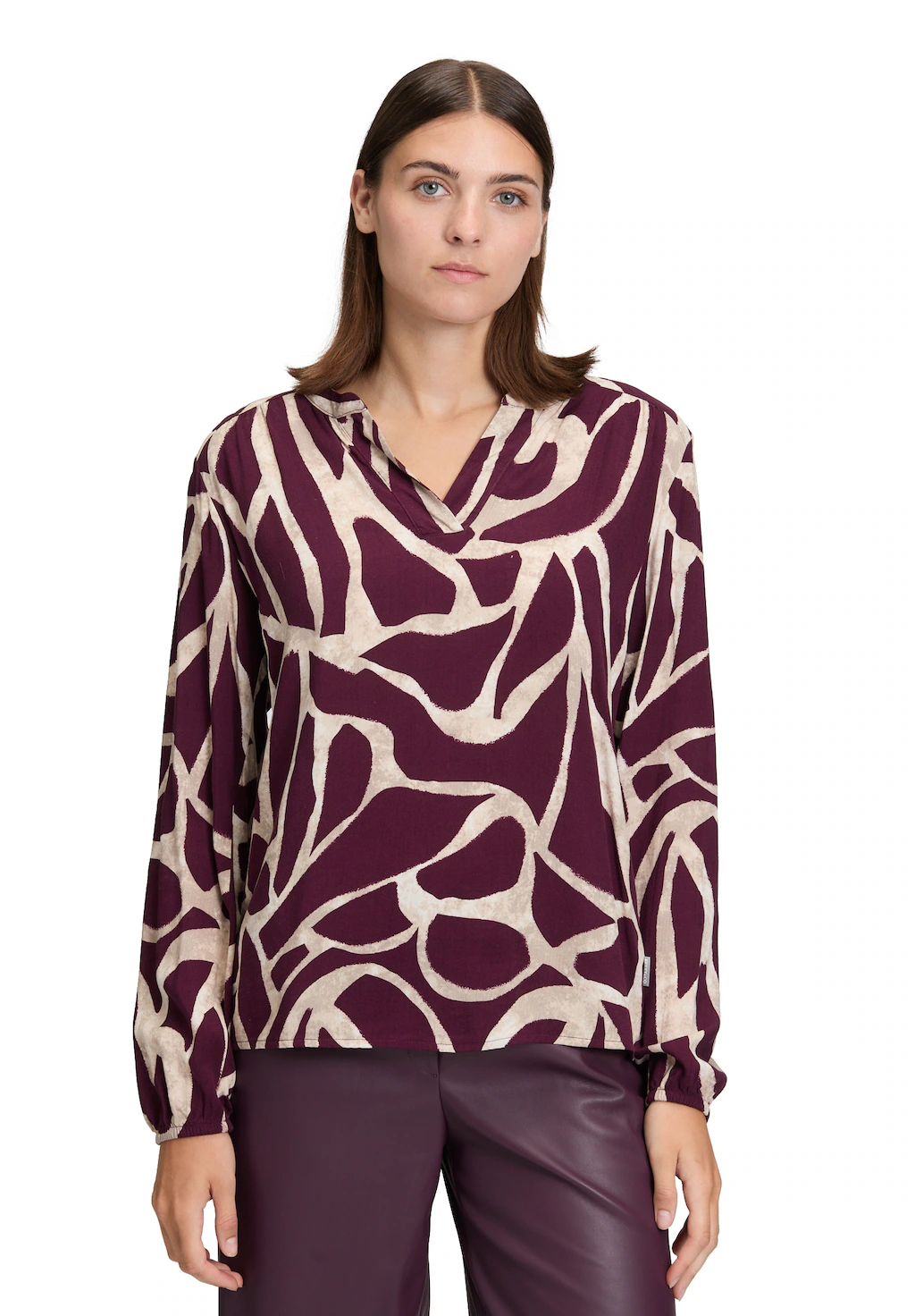 Betty&Co Schlupfbluse "Betty & Co Damen Schlupfbluse mit Print" günstig online kaufen