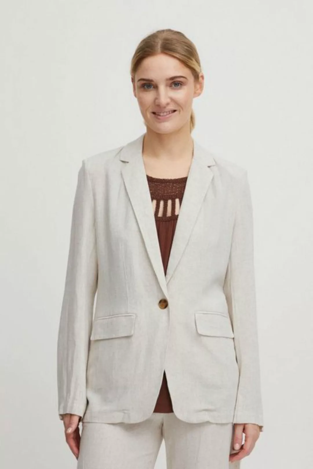 b.young Jackenblazer BYJOHANNA BL2 - 20813130 Blazer aus Leinenmix günstig online kaufen