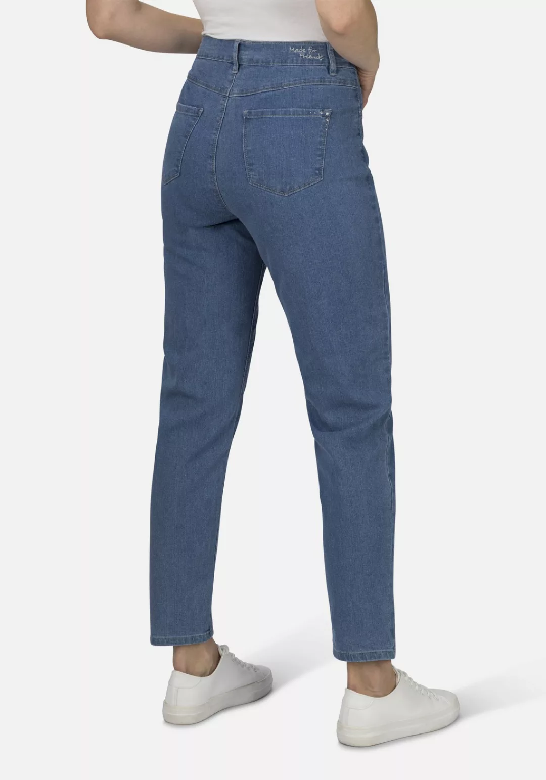 STOOKER WOMEN 5-Pocket-Jeans "Nizza Denim Tapered Fit", Tapered Fit Casual günstig online kaufen