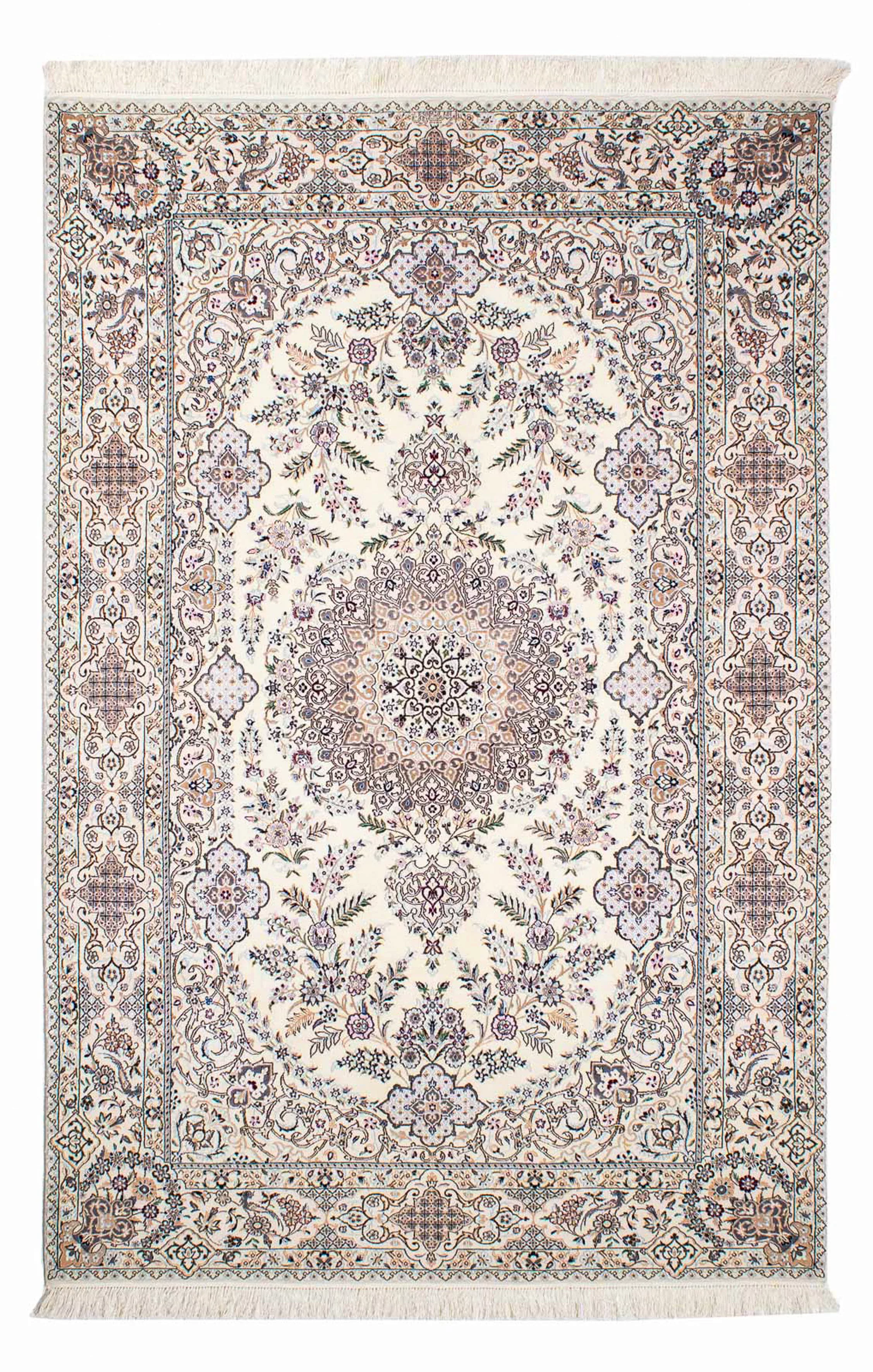 morgenland Orientteppich »Perser - Nain - Premium - 226 x 153 cm - beige«, günstig online kaufen