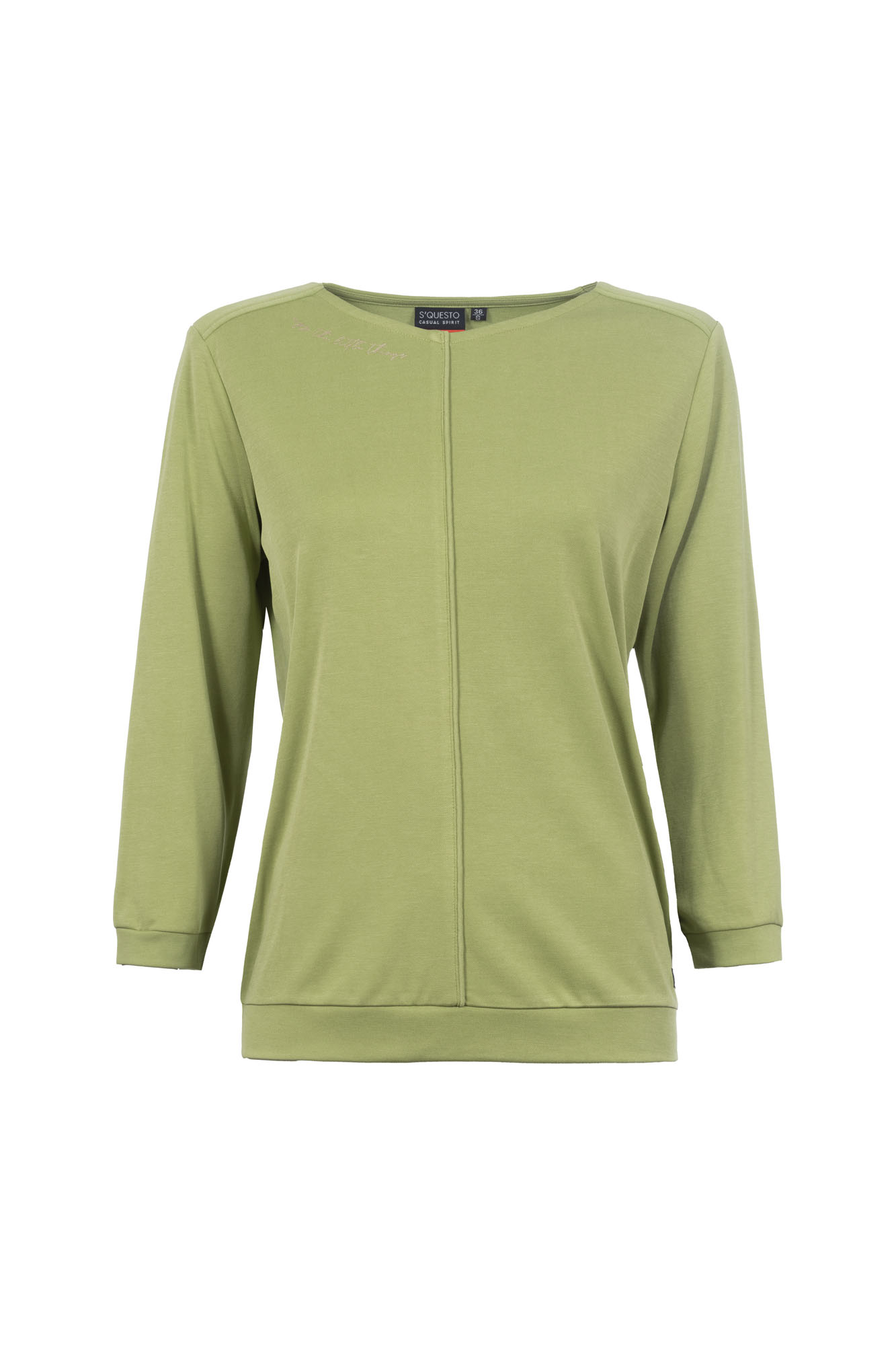 Soquesto Shirt 3/4 OlenaSOQ evergreen günstig online kaufen