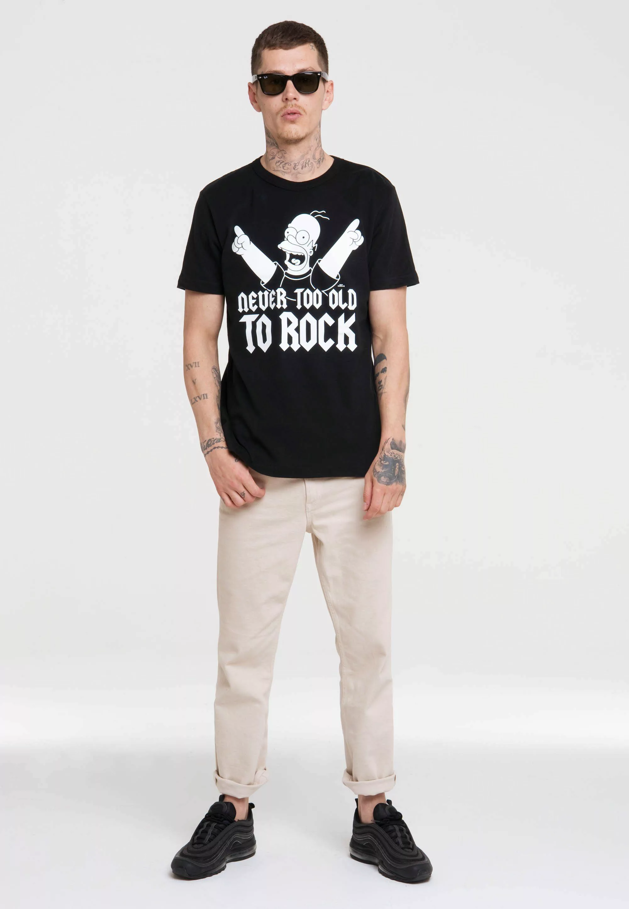 LOGOSHIRT T-Shirt The Simpsons mit lizenziertem günstig online kaufen