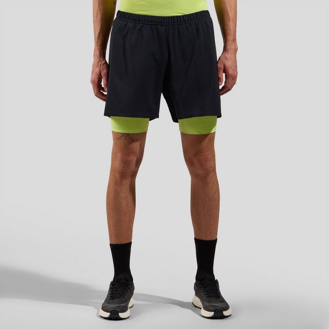 Odlo Laufshorts ZEROWEIGHT 5 Inch 2-in-1 Laufshorts 322562-15000 Leichte Ru günstig online kaufen