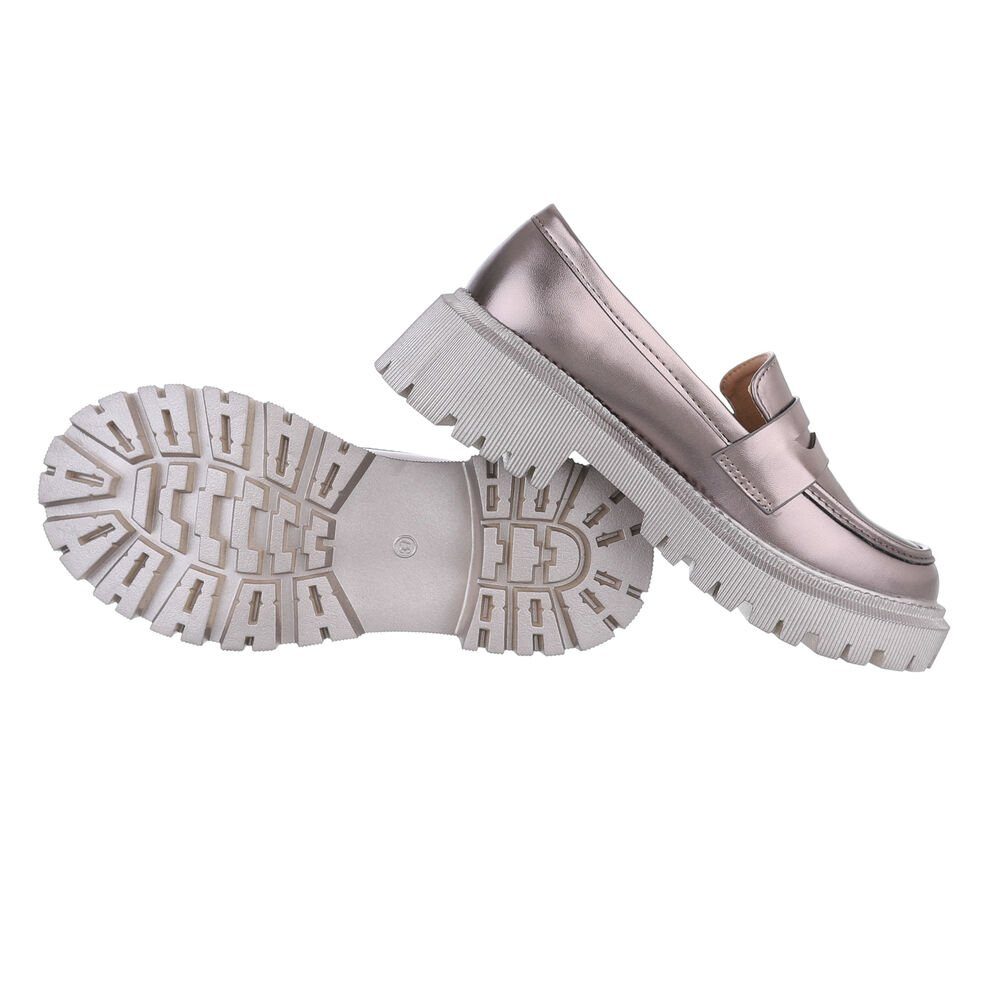 Ital-Design Damen Mokassins Freizeit Slipper (84018724) günstig online kaufen