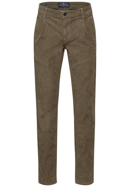 STREET ONE MEN Cordhose, aus Baumwolle mit Stretchanteil günstig online kaufen