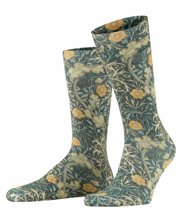 Burlington Seaweed Herren Socken, 40-46, Blau, AnderesMuster, Baumwolle, 21 günstig online kaufen