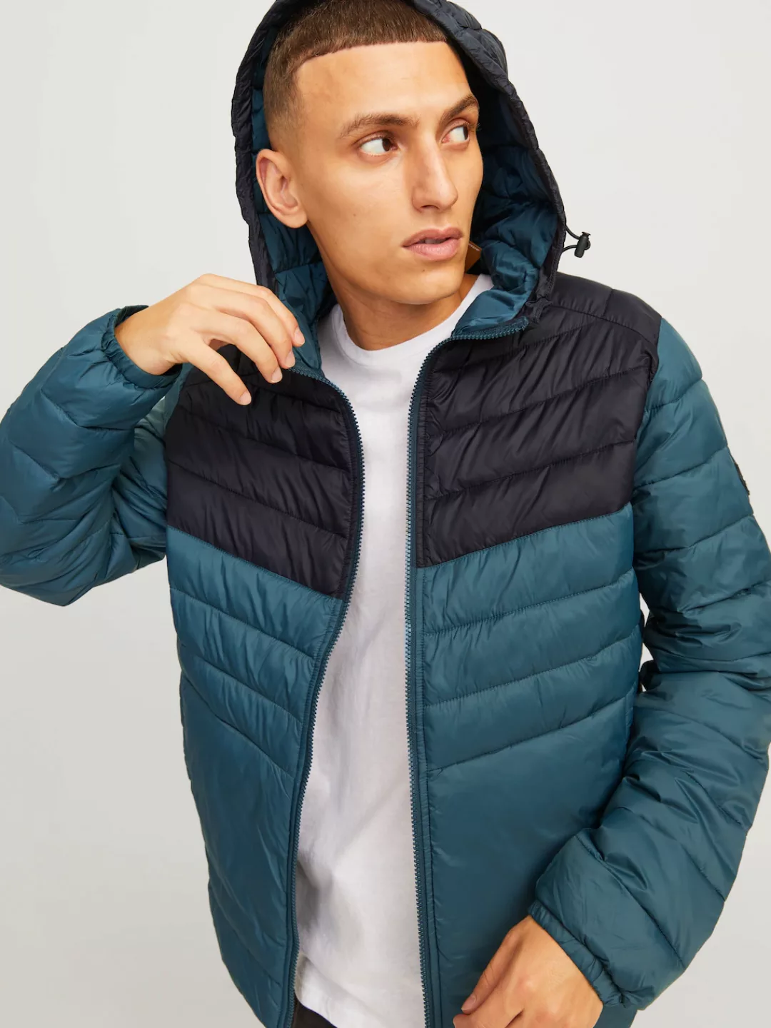 Jack & Jones Steppjacke "JJESPRINT PUFFER HOOD NOOS", mit Kapuze günstig online kaufen