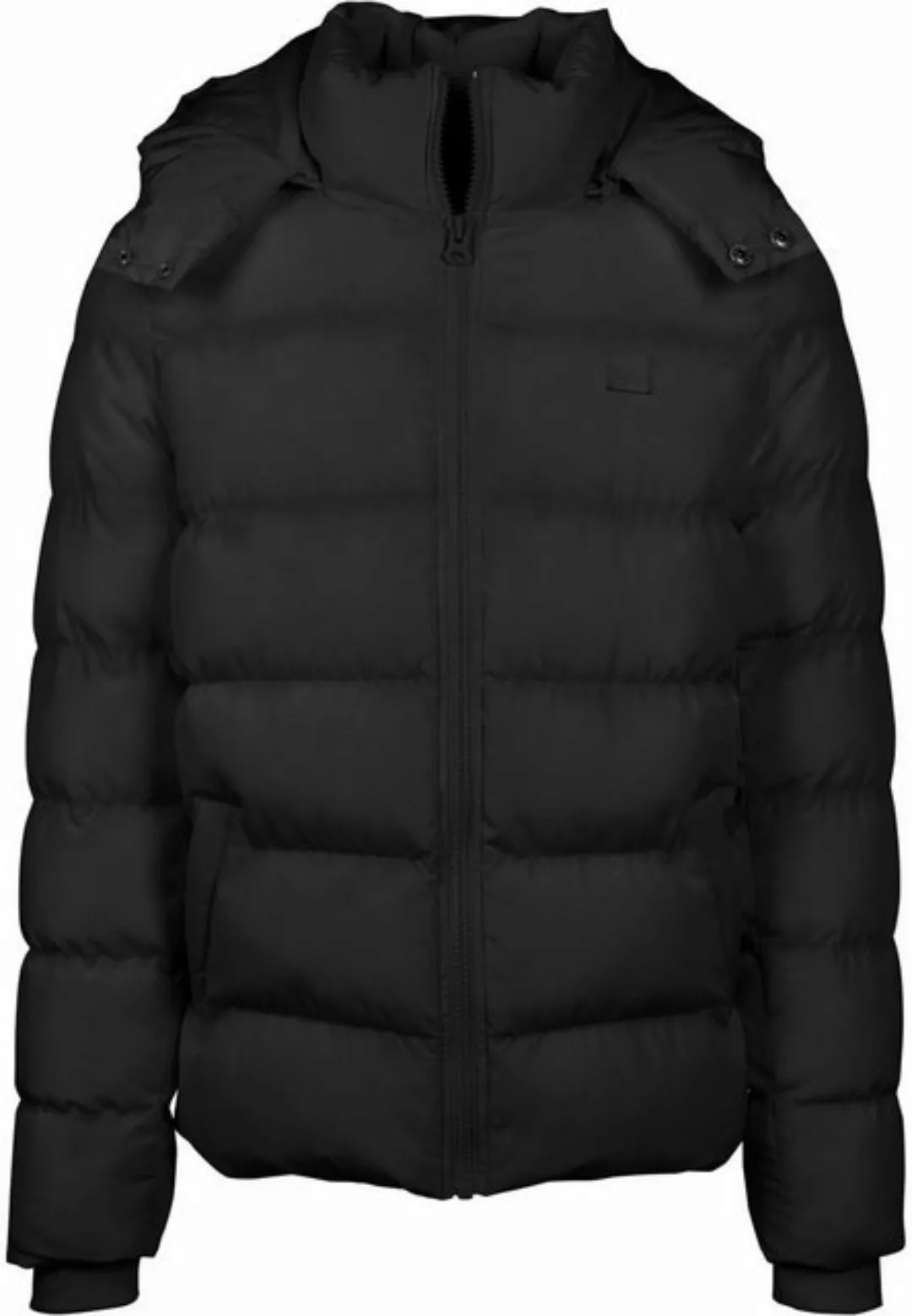 URBAN CLASSICS Winterjacke TB1807 - Hooded Puffer Jacket black 4XL günstig online kaufen