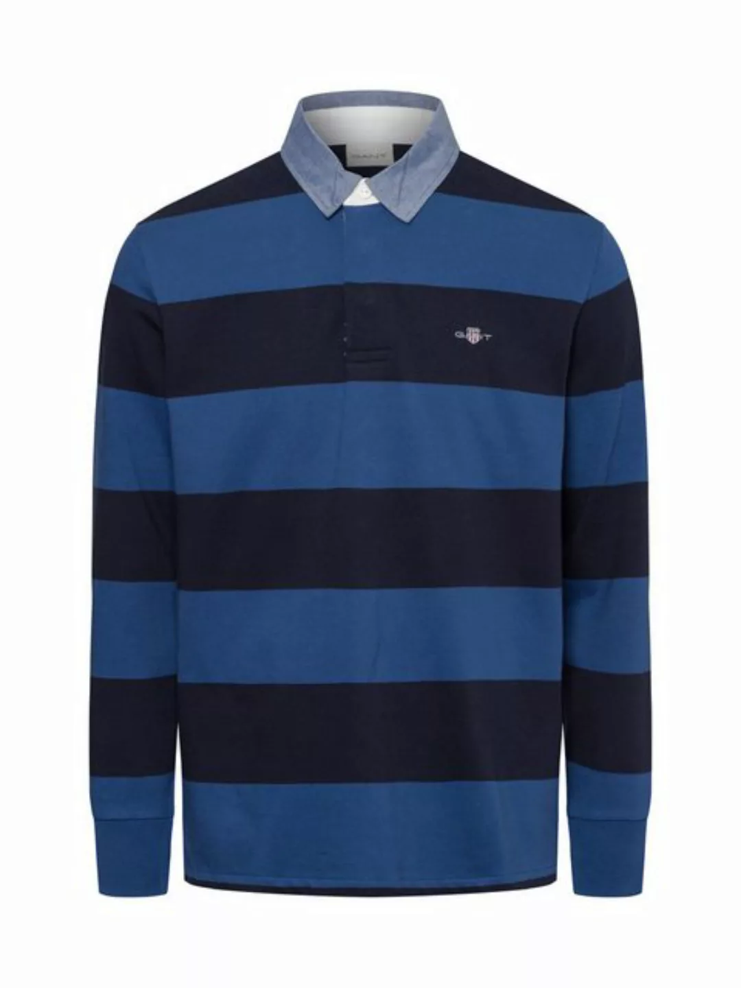 Gant Langarmshirt REG CHAMBRAY STRIPE HEAVY RUGGER günstig online kaufen