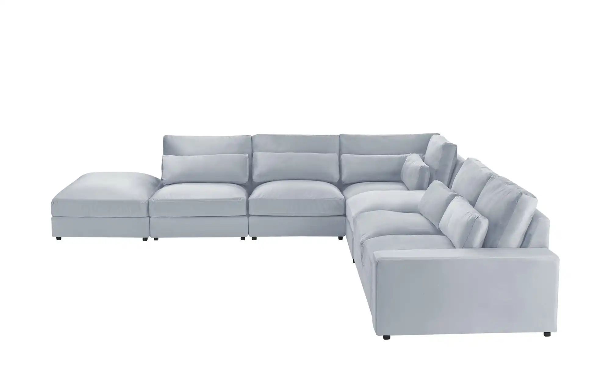 Ecksofa  Branna ¦ grau ¦ Maße (cm): B: 412 H: 88 T: 386 Polstermöbel > Sofa günstig online kaufen