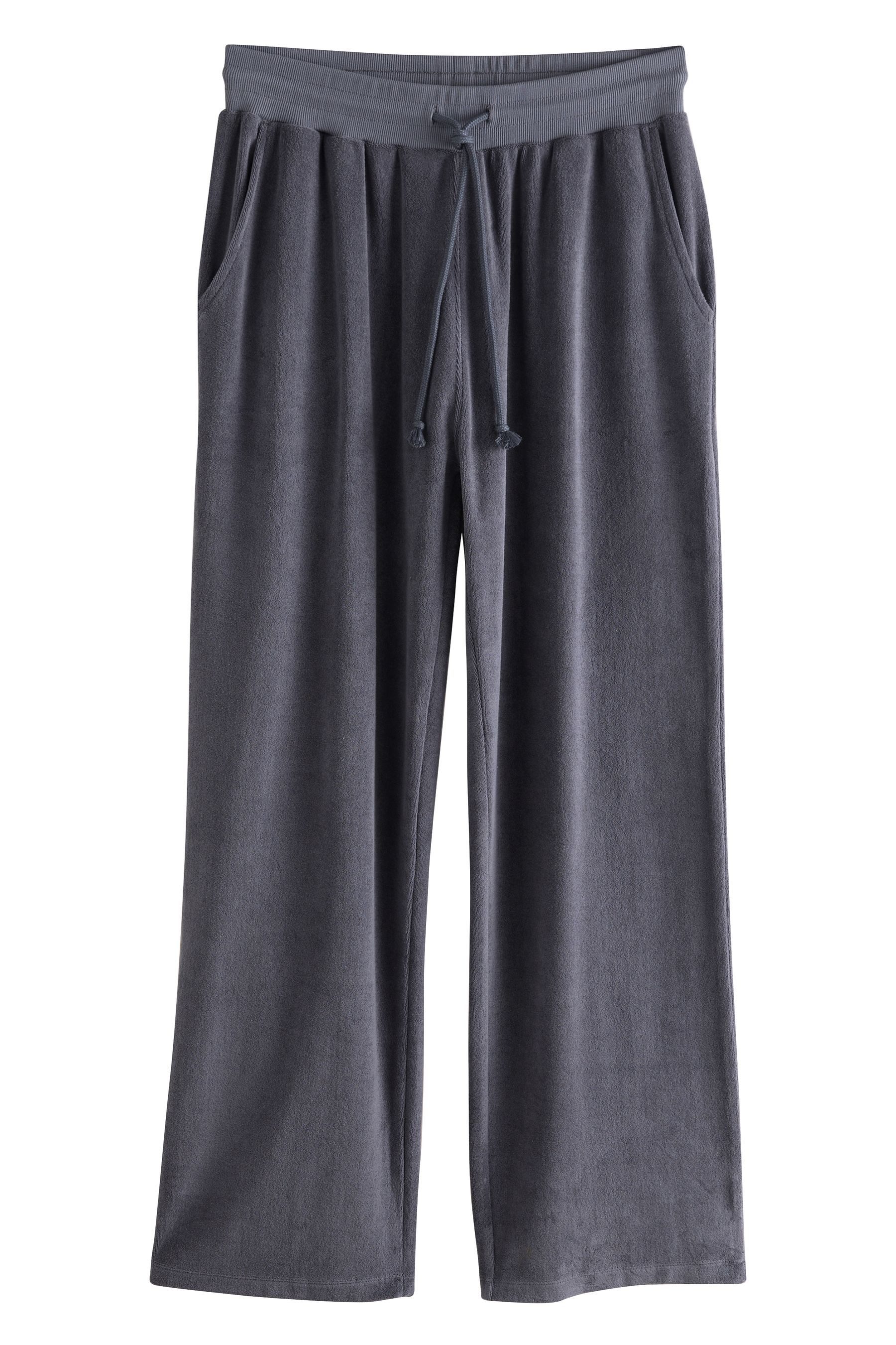 Next Jogginghose Frottee-Jogginghose mit offenem Saum günstig online kaufen