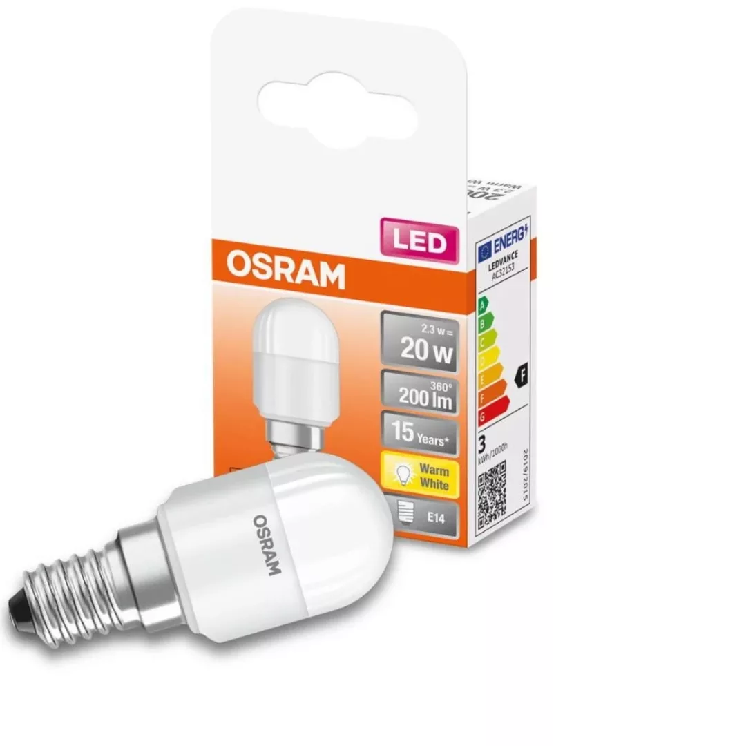 Osram LED Lampe ersetzt 20W E14 Röhre - T25 in Weiß 2,3W 200lm 2700K 4er Pa günstig online kaufen