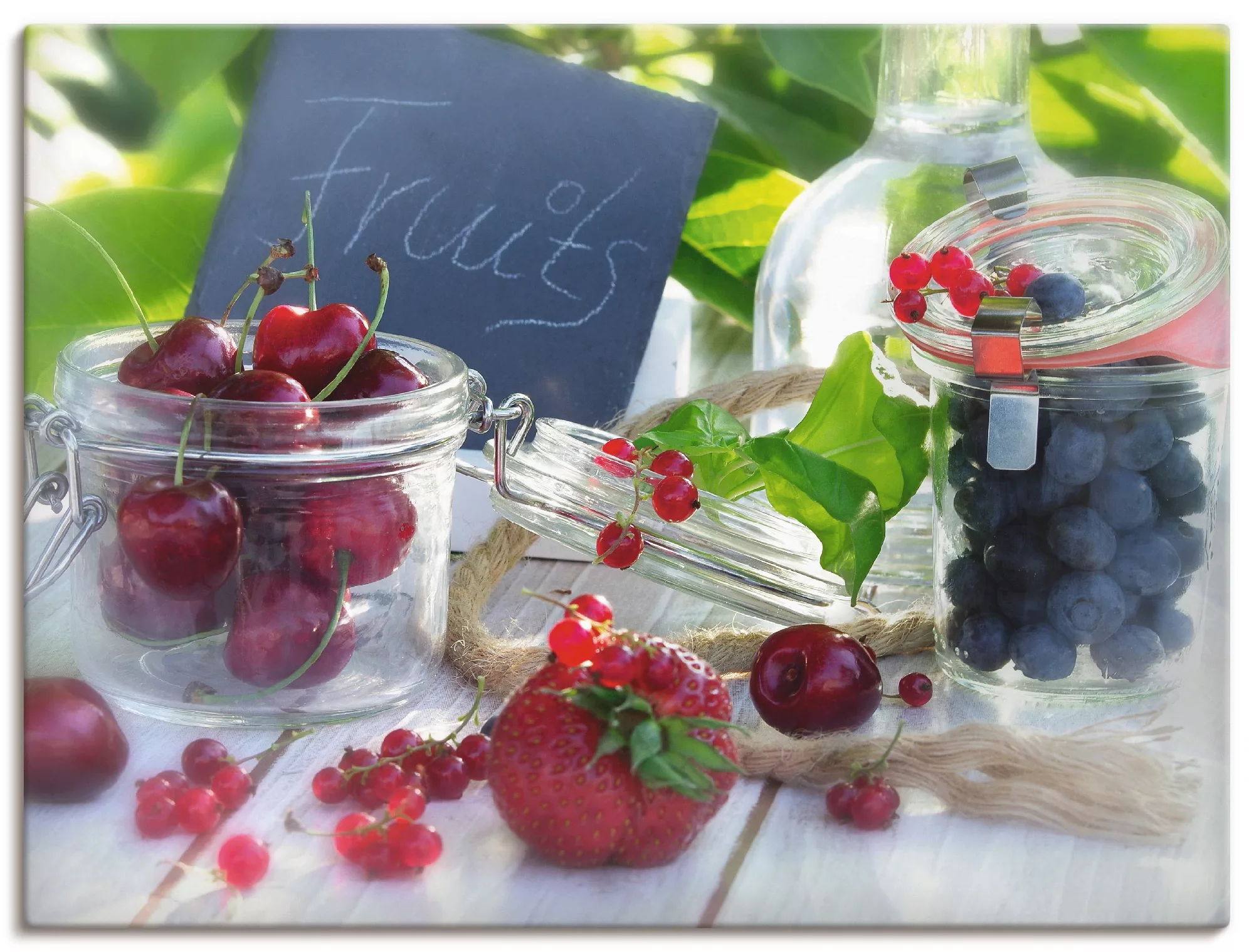 Artland Wandbild »Frischer Früchte Sommer«, Lebensmittel, (1 St.) günstig online kaufen