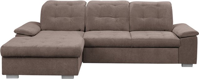 WERK2 Ecksofa Carmen, Sofa, Eckcouch mit Schlaffunktion, Bettkasten, Sitzti günstig online kaufen