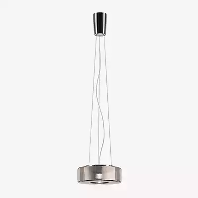 Serien Lighting Curling Pendelleuchte LED, glas - S - außendiffusor silber/ günstig online kaufen