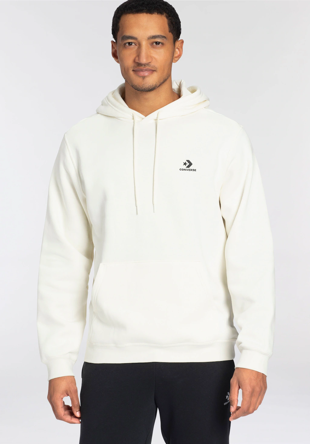 Converse Kapuzensweatshirt "EMBROIDERED STAR CHEVRON BRUSHED BACK FLEECE HO günstig online kaufen