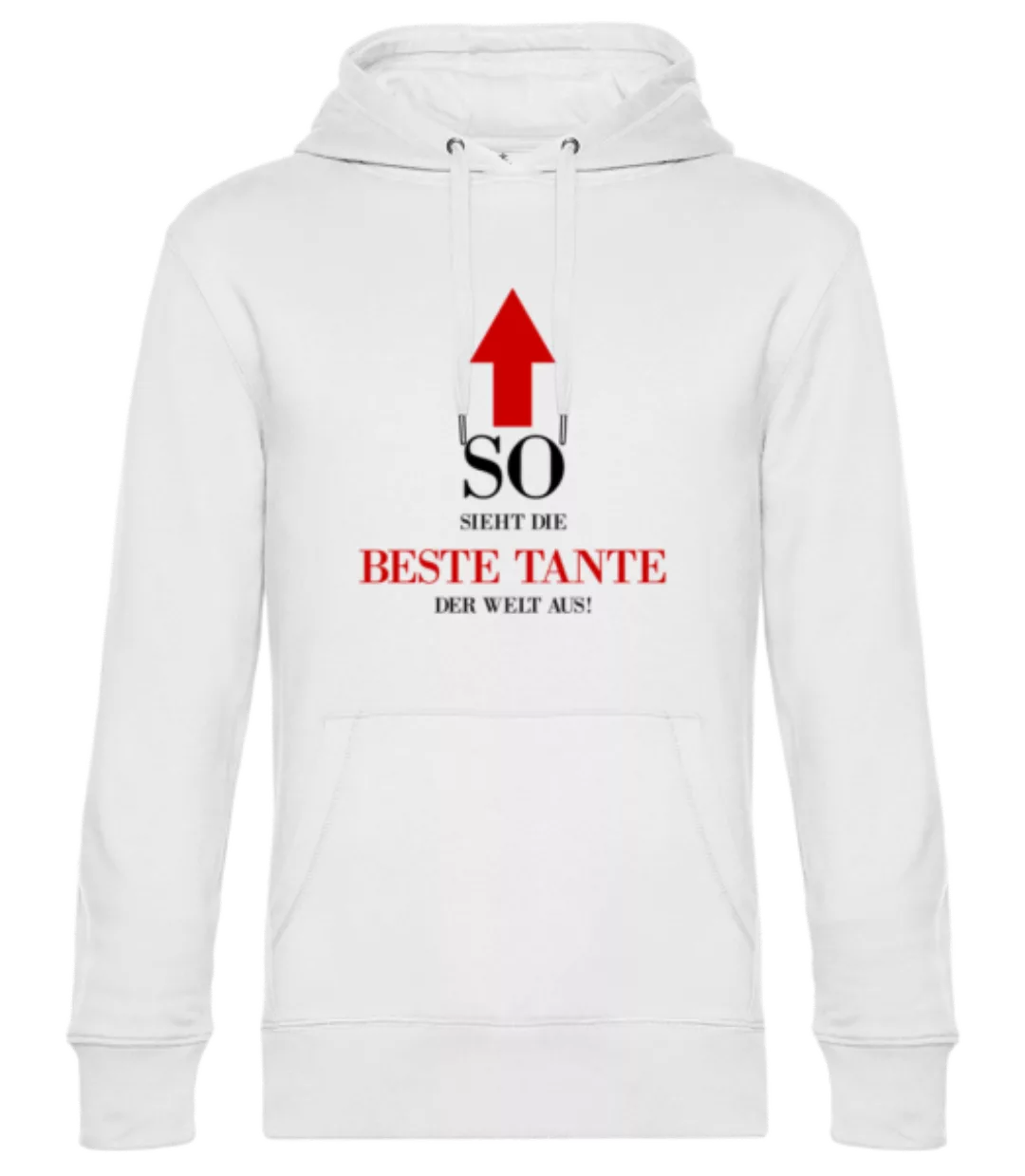 Die Beste Tante Der Welt · Unisex Premium Hoodie günstig online kaufen