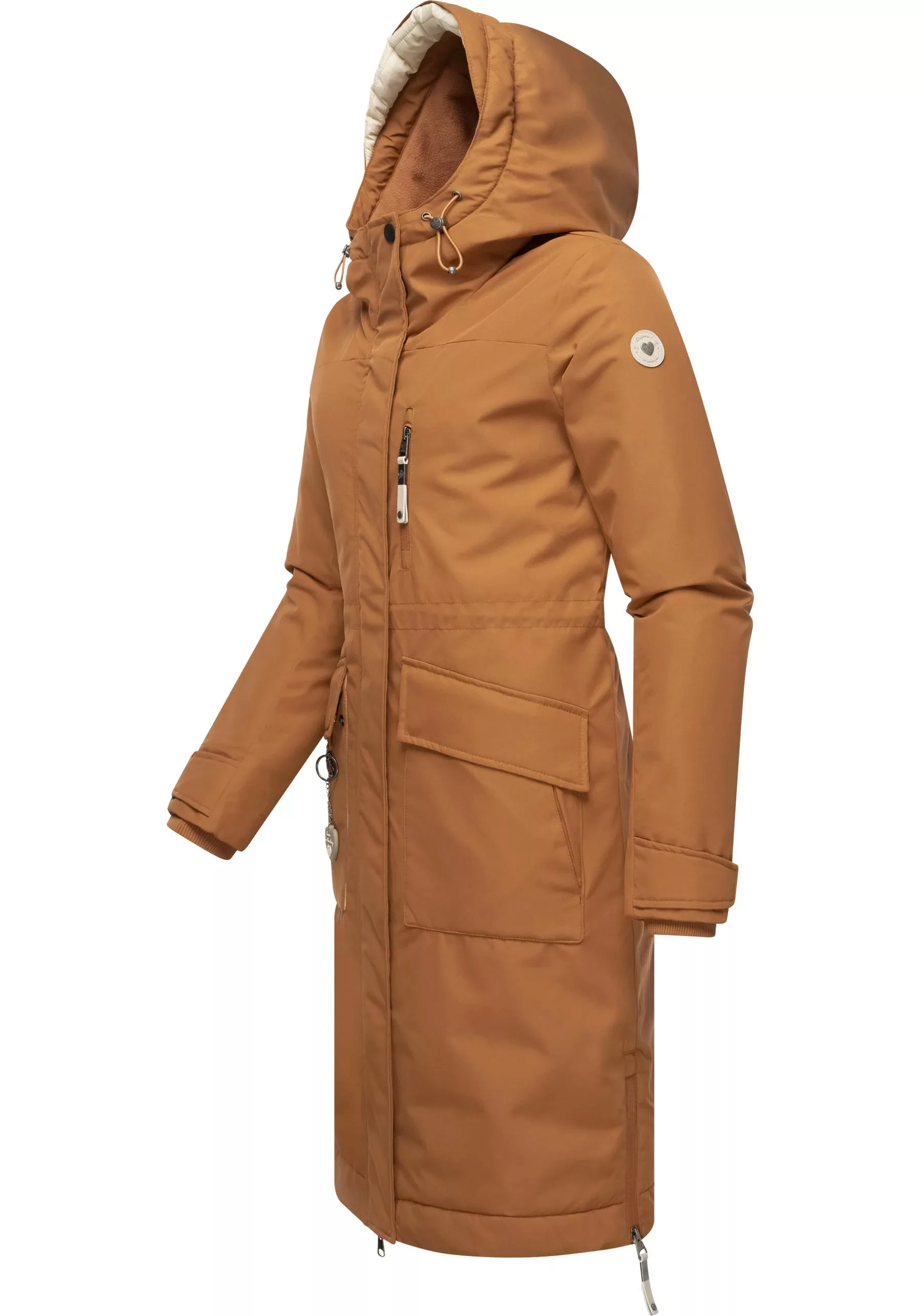 Ragwear Wintermantel Refutura warm gefütterte Outdoorjacke mit Kapuze günstig online kaufen