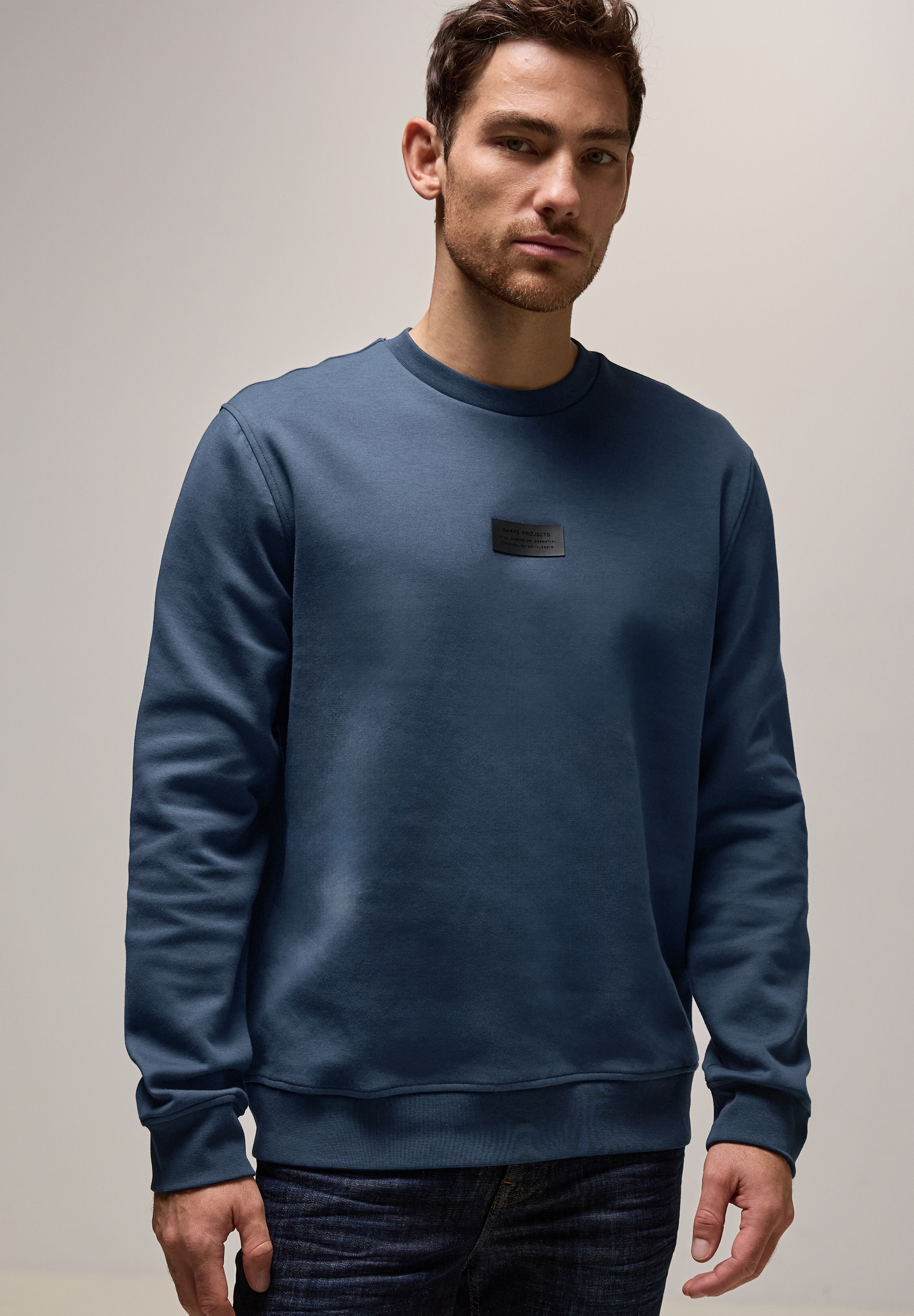 STREET ONE MEN Sweatshirt, mit Rundhalsausschnitt günstig online kaufen