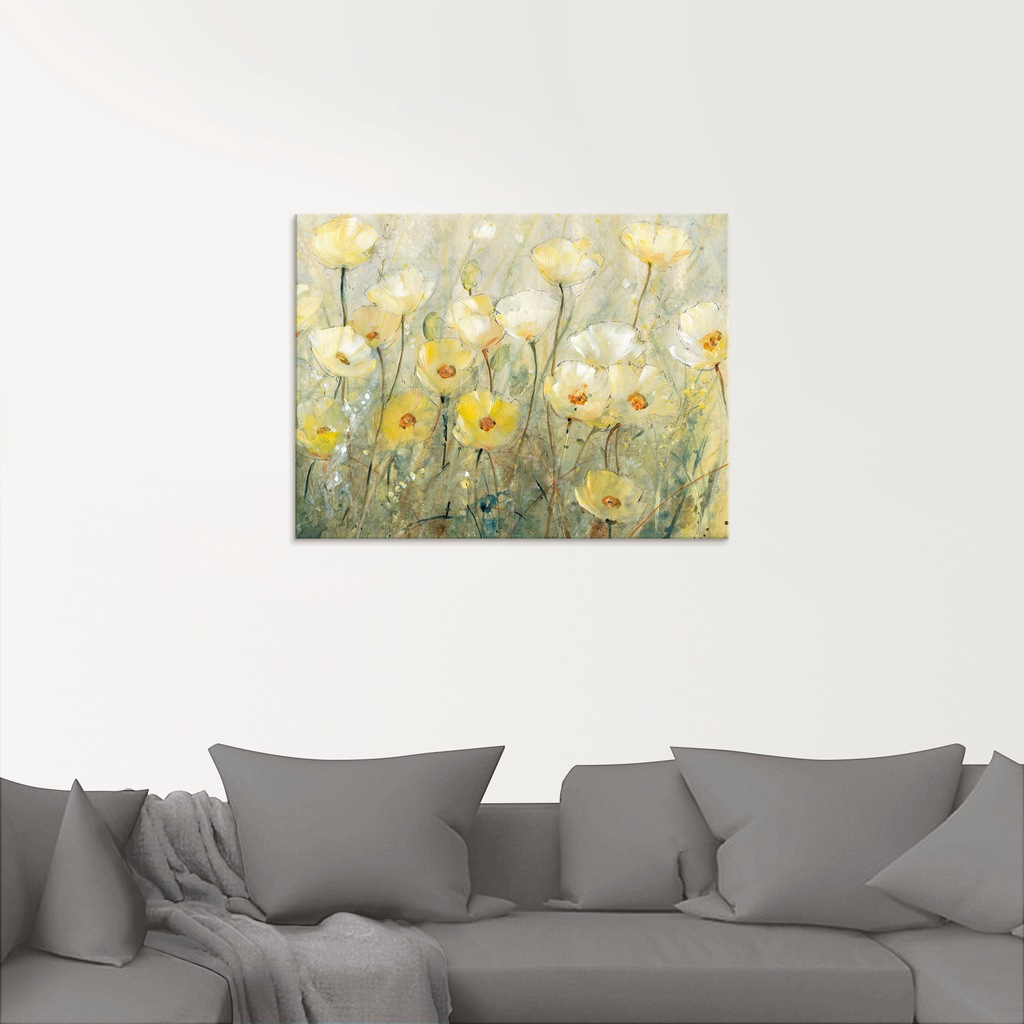 Artland Glasbild "Sommer in voller Blüte II", Blumenwiese, (1 St.), in vers günstig online kaufen