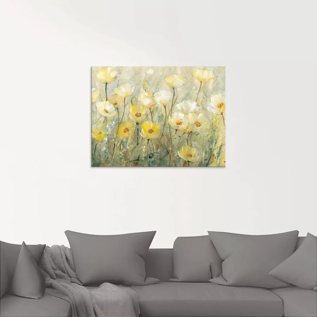 Artland Glasbild "Sommer in voller Blüte II", Blumenwiese, (1 St.), in vers günstig online kaufen