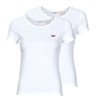 Levi´s ® Logo Kurzärmeliges T-shirt 2 Einheiten XS White / White günstig online kaufen