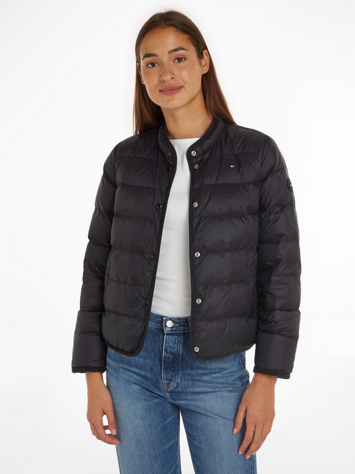 Tommy Hilfiger Steppjacke LW DOWN COLLARLESS JACKET mit leichter Wattierung günstig online kaufen