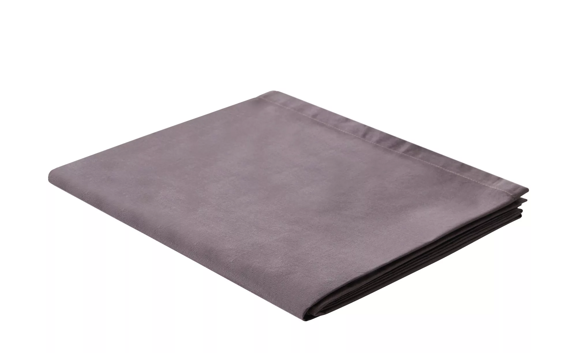 Cretonne Laken - grau - 100% Baumwolle - 150 cm - Sconto günstig online kaufen