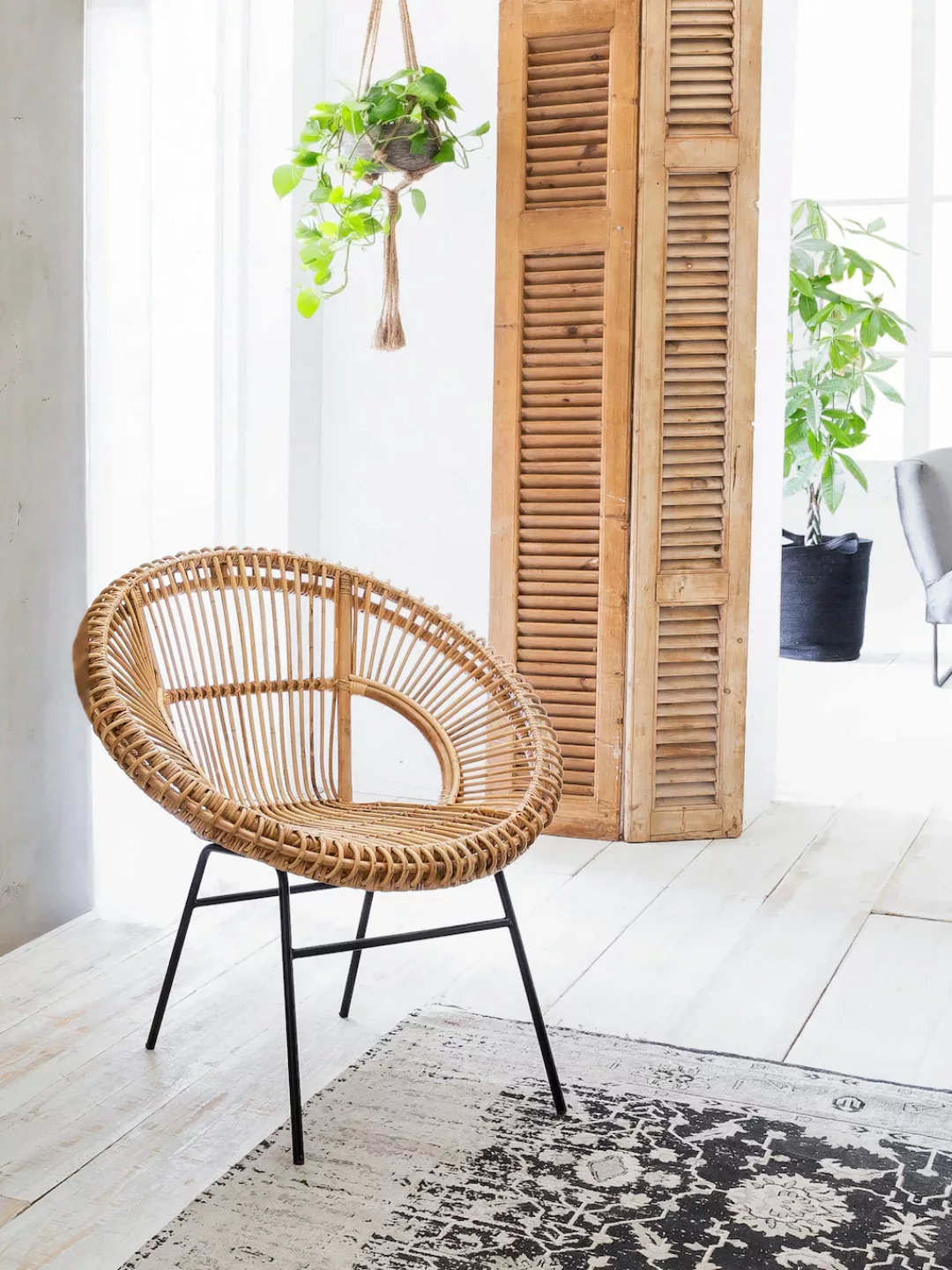 SIT Rattanstuhl, Rattan Vintage, Shabby Chic, Vintage günstig online kaufen