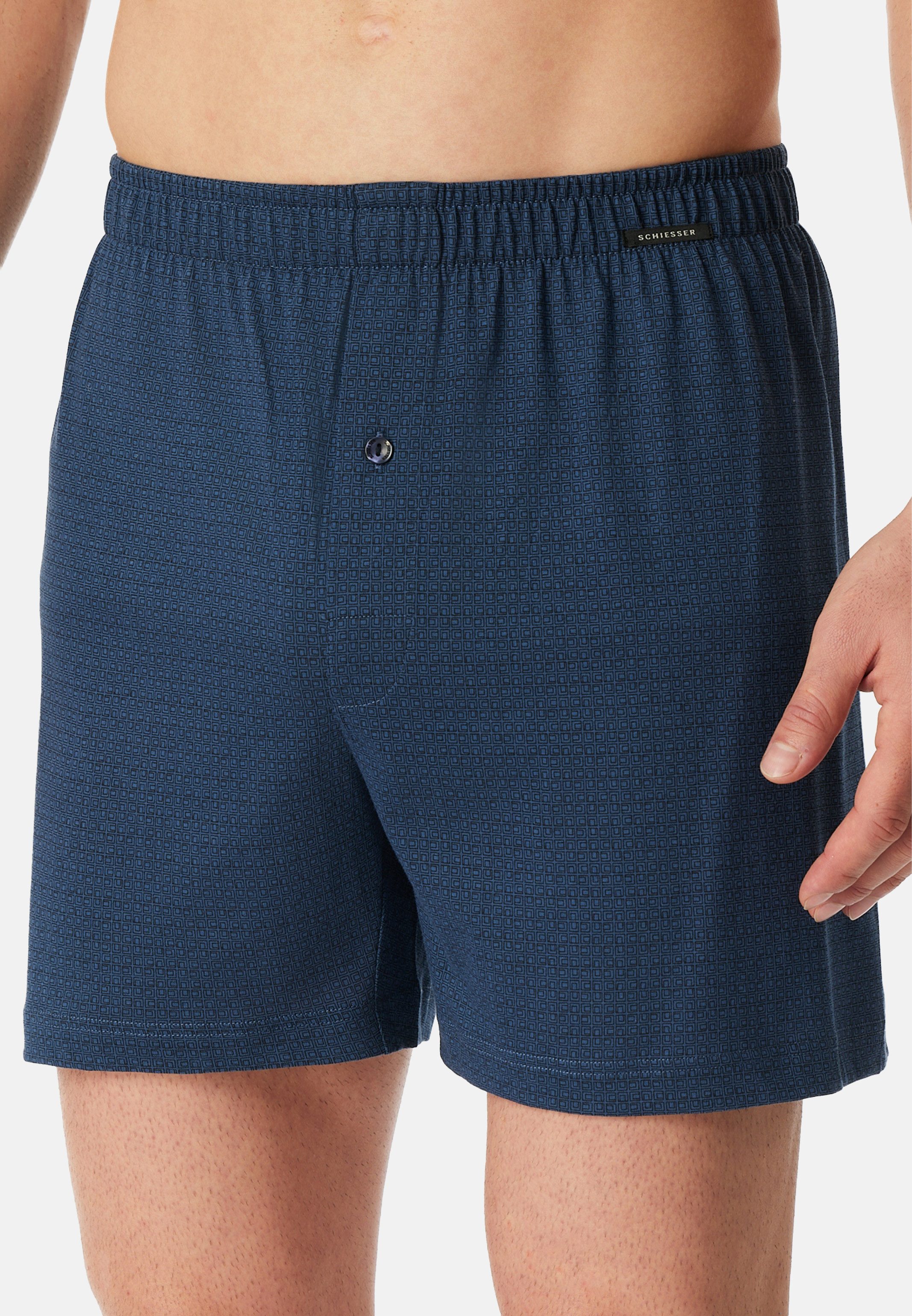 Schiesser Boxershorts 6er Pack Singel-Jersey (Spar-Set, günstig online kaufen