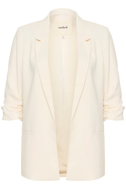 SOAKED IN LUXURY Kurzblazer Shirley (1-tlg) Drapiert/gerafft günstig online kaufen