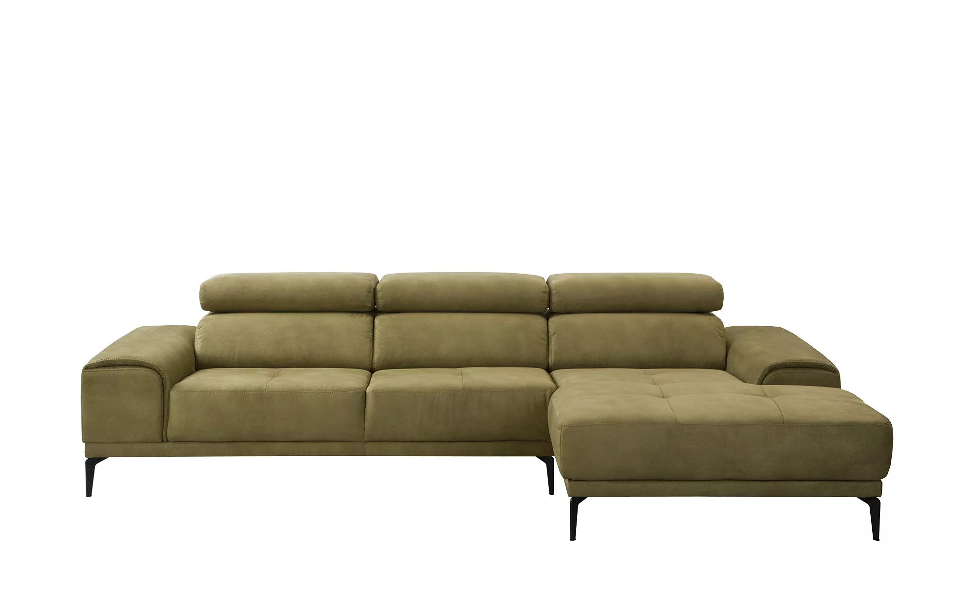 Ecksofa  Venus ¦ grün ¦ Maße (cm): B: 281 H: 98 T: 212 Polstermöbel > Sofas günstig online kaufen